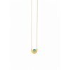 Epidaurus Duo Stone Necklace - Gold Plated Silver