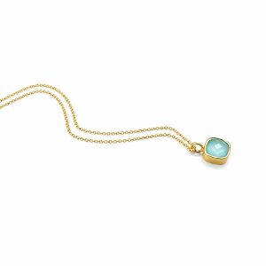 aquamarine necklace